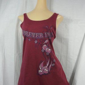 Women Purple Tank Top